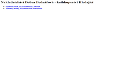 Desktop Screenshot of knihydobra.hledajici.cz