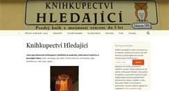 Desktop Screenshot of hledajici.cz